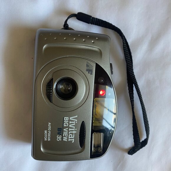 Vivitar Big View BV35 35mm Film Camera Point & Shoot Auto Focus Working Vintage - Picture 3 of 6